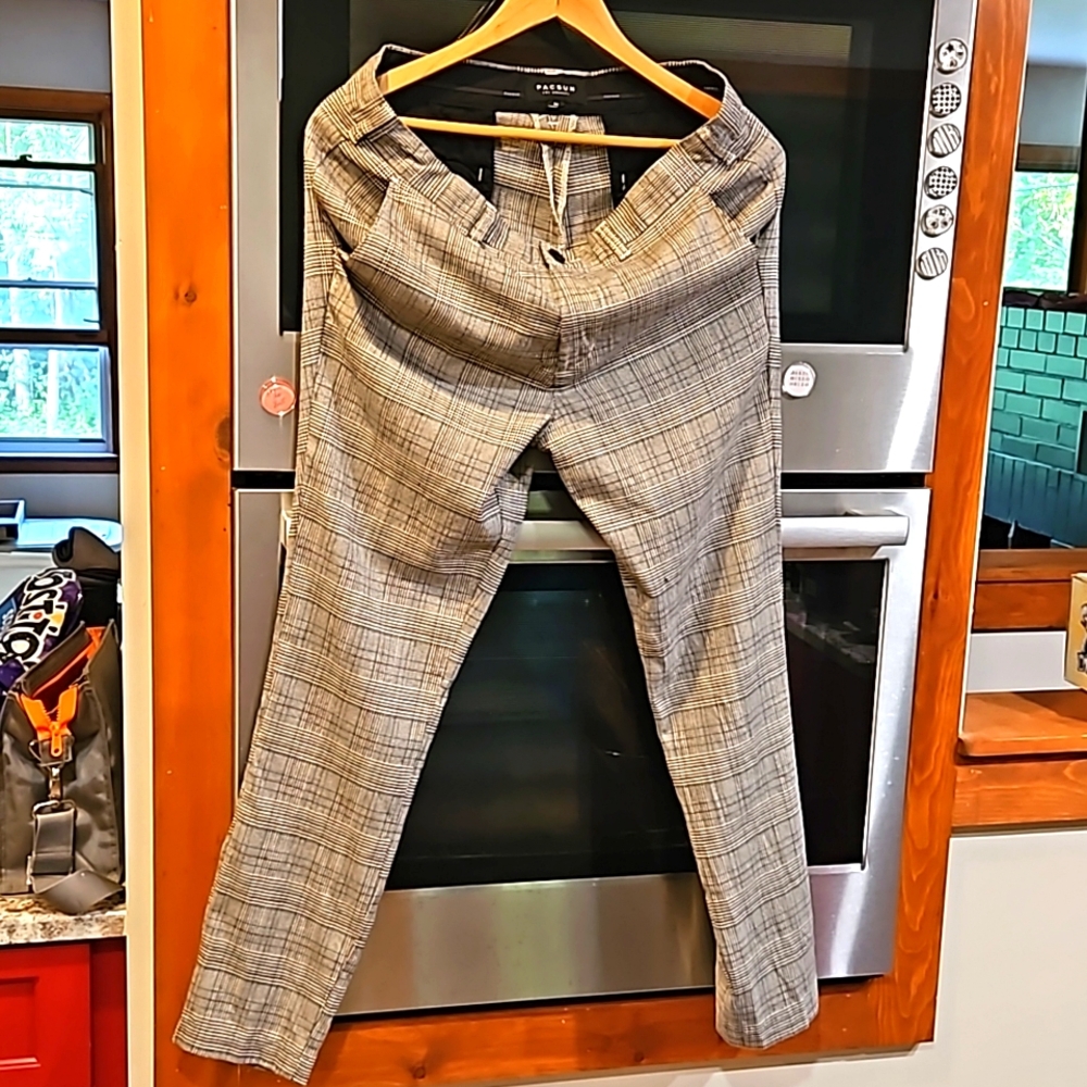 PacSun plaid pants/slacks size 34
